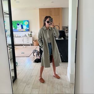 NWT - Theory Zip Car Coat - Size Petite (fits like Small)